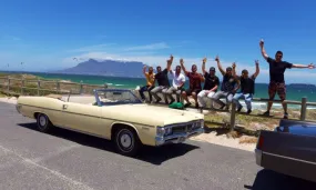 2-Hour Convertible Cadillac Tour with Harley Davidson Tours