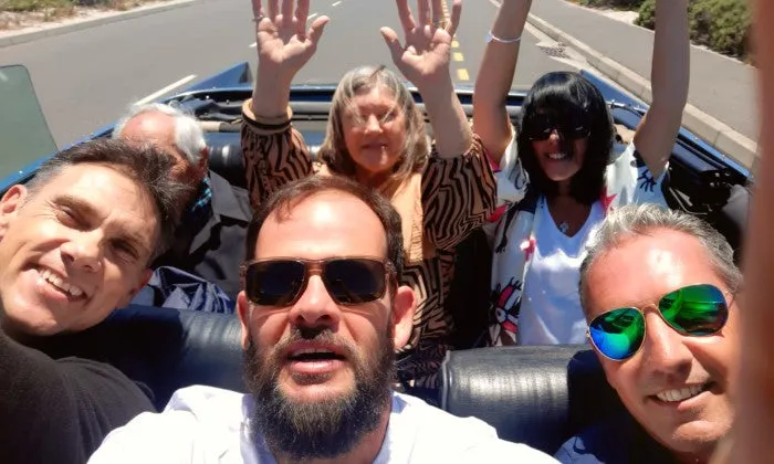 2-Hour Convertible Cadillac Tour with Harley Davidson Tours