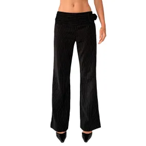 2000s Pinstripe Trousers (S)