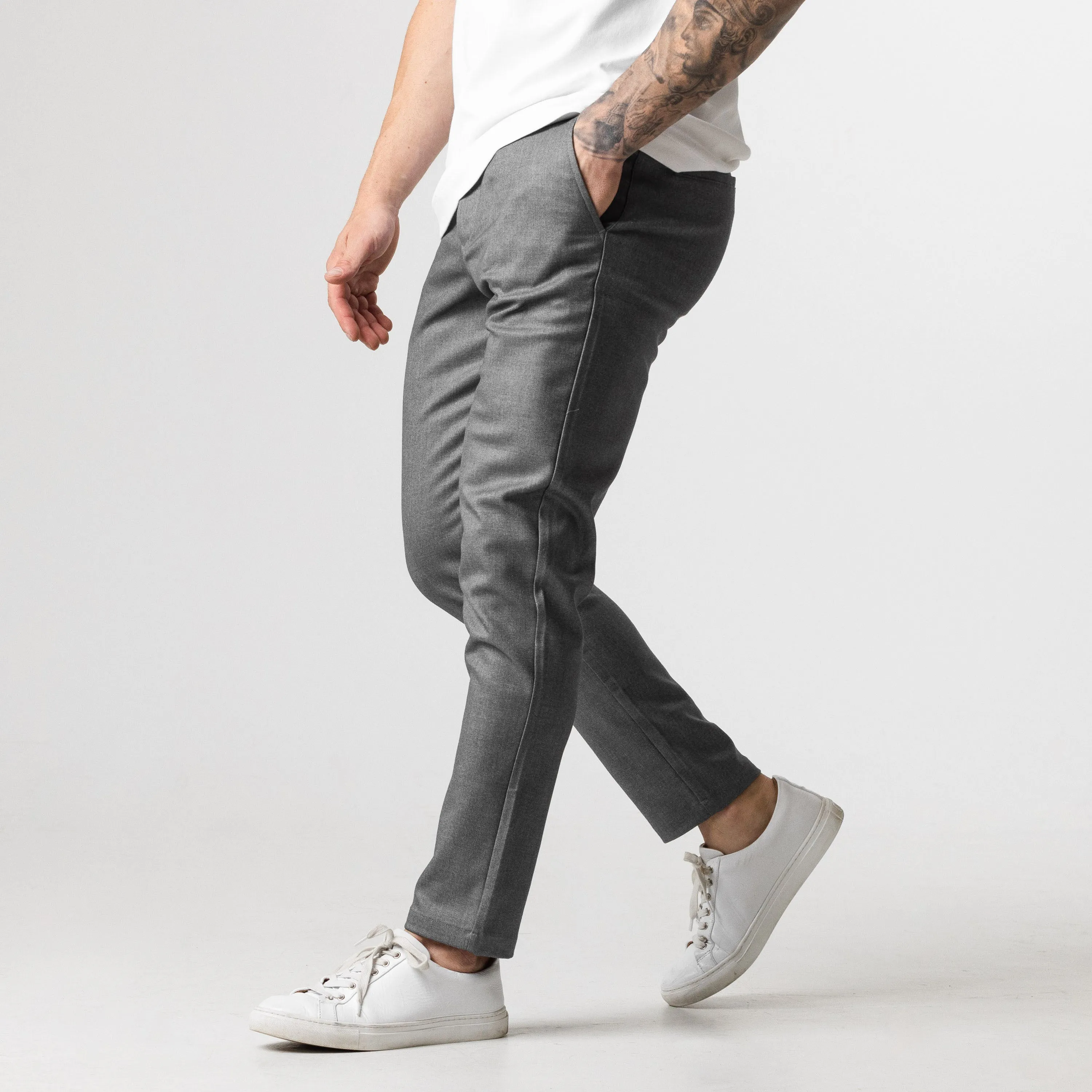 Active Chinos V2 - Carbon Grey
