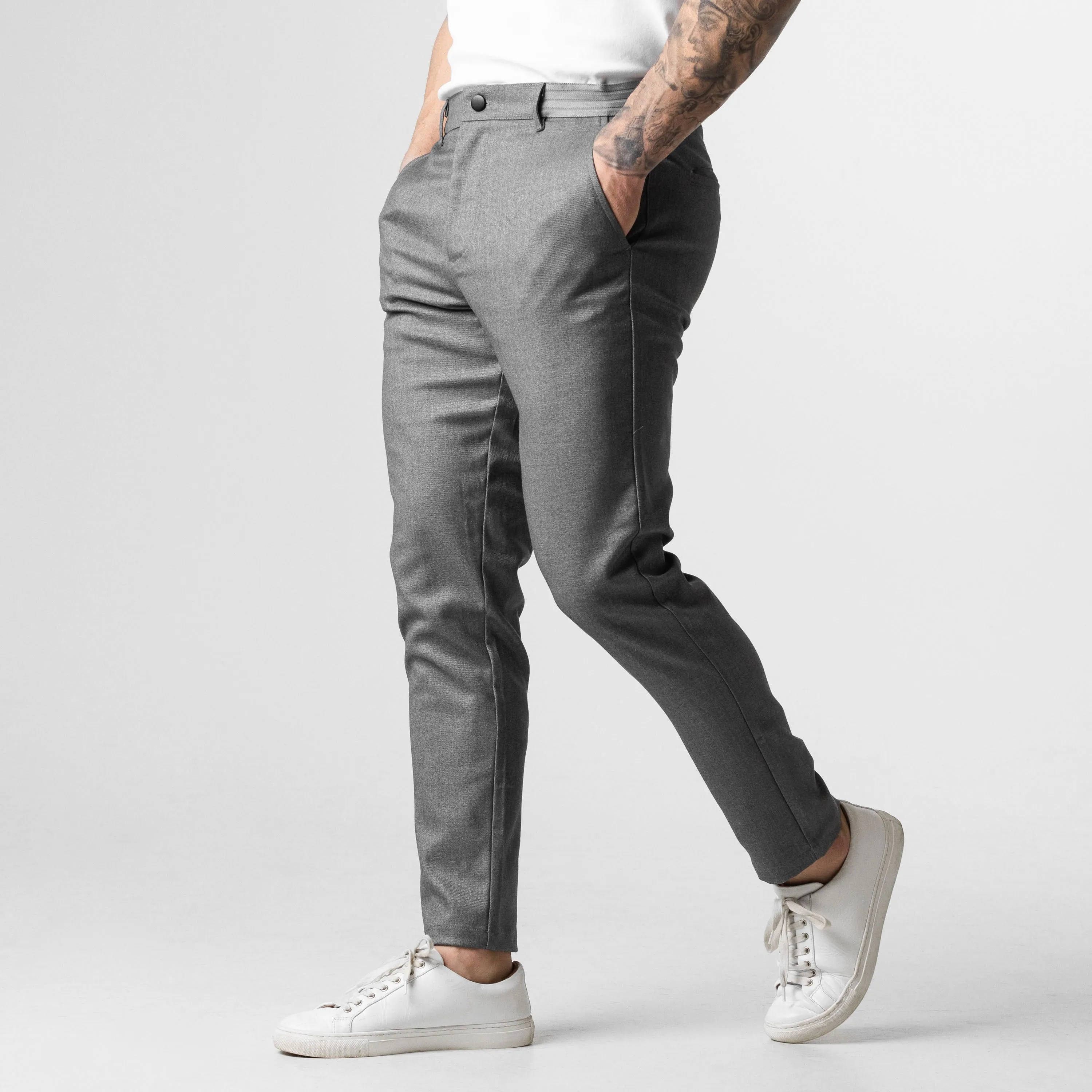 Active Chinos V2 - Carbon Grey