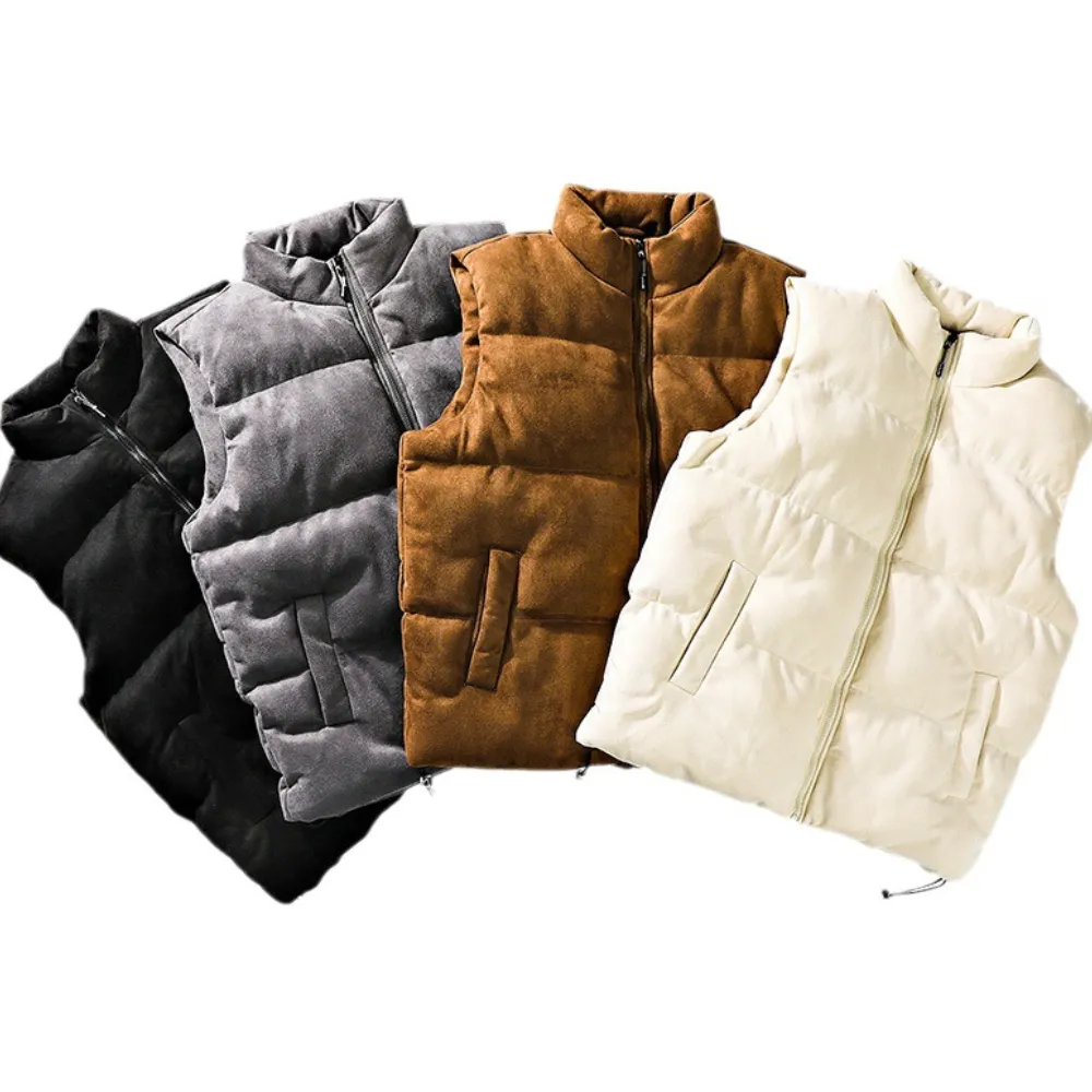 Adorjan - Gilet d'hiver matelassé confortable et élégant pour hommes