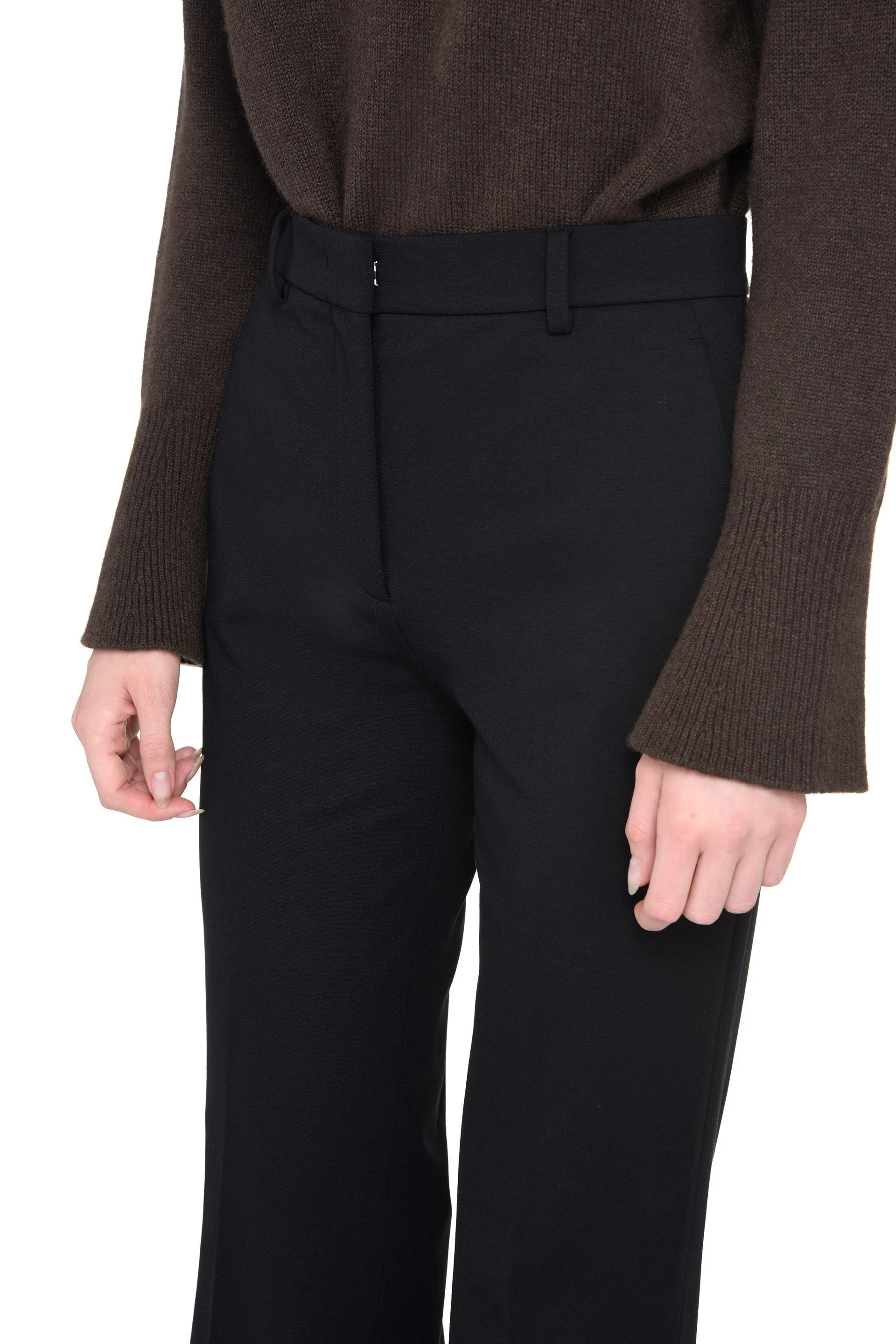 Alberta Ferretti High Waisted Flared Pants