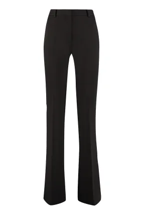Alberta Ferretti High Waisted Flared Pants
