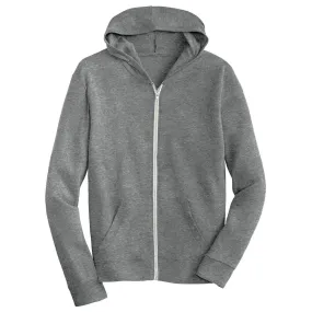 Alternative Men's Eco Grey Eco-Jersey Zip Hoodie