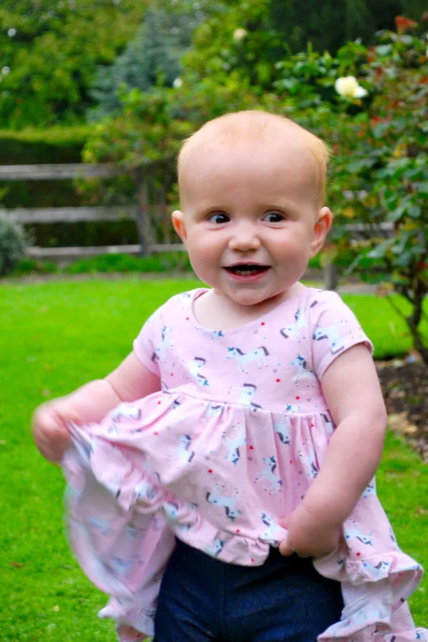 Amelia Baby Top