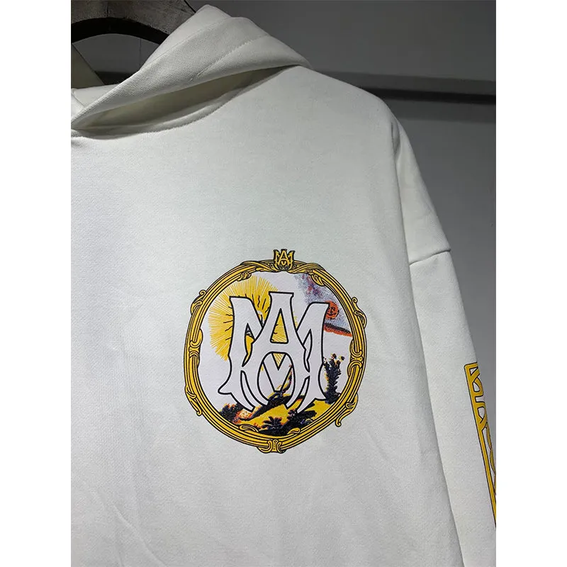 Amiri Hoodie High Street Fashion Prints