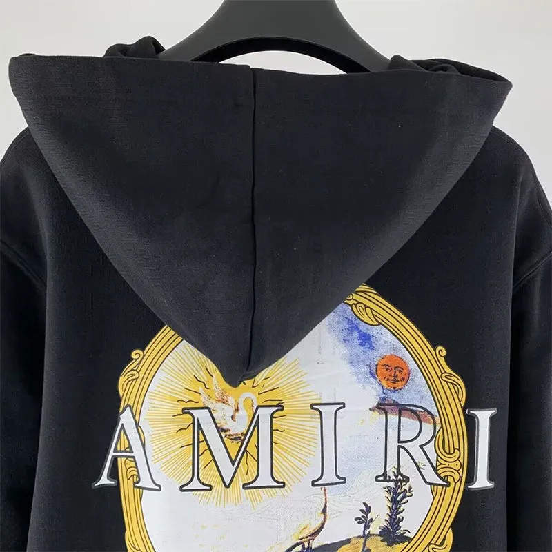 Amiri Hoodie High Street Fashion Prints