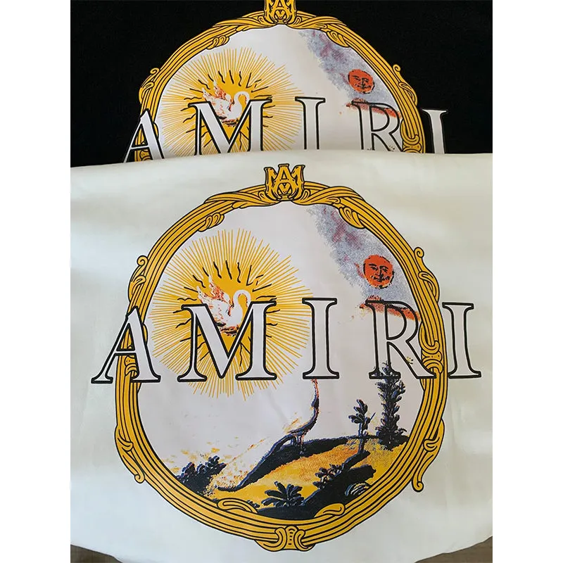 Amiri Hoodie High Street Fashion Prints
