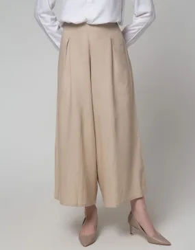 Annisa Long Pants Lineblend Wideleg No Waistband