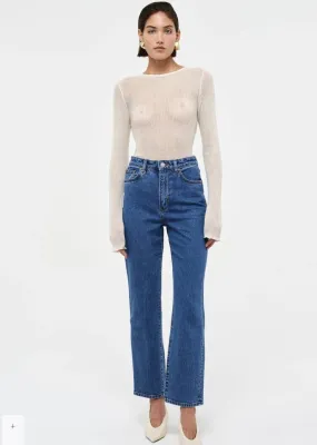 Atlas Knit Top Coconut