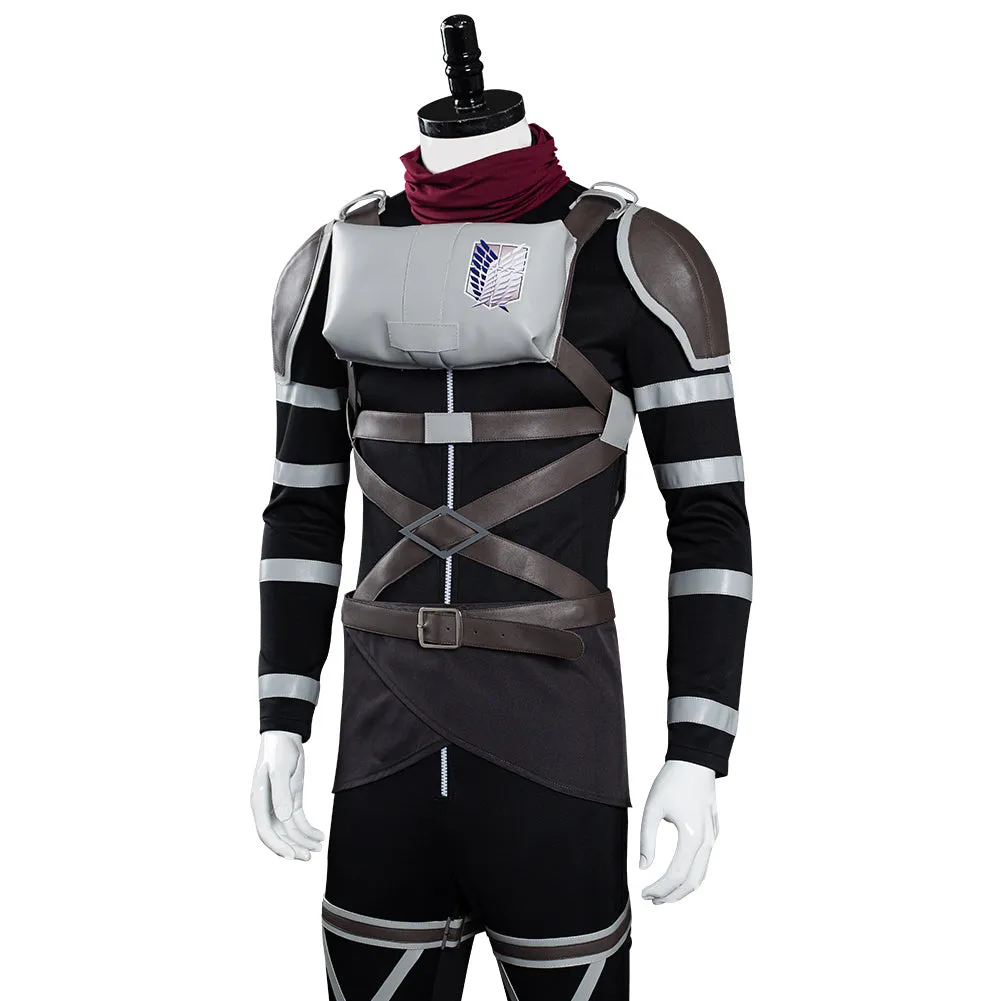 Attack on Titan Shingeki no Kyojin Halloween Carnival Suit Scouting Legion Cosplay Costume