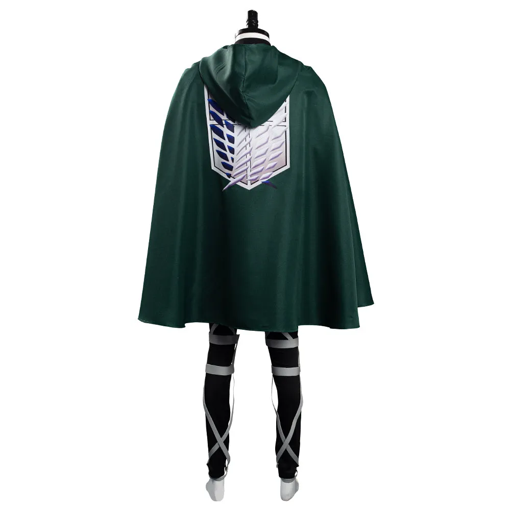 Attack on Titan Shingeki no Kyojin Halloween Carnival Suit Scouting Legion Cosplay Costume