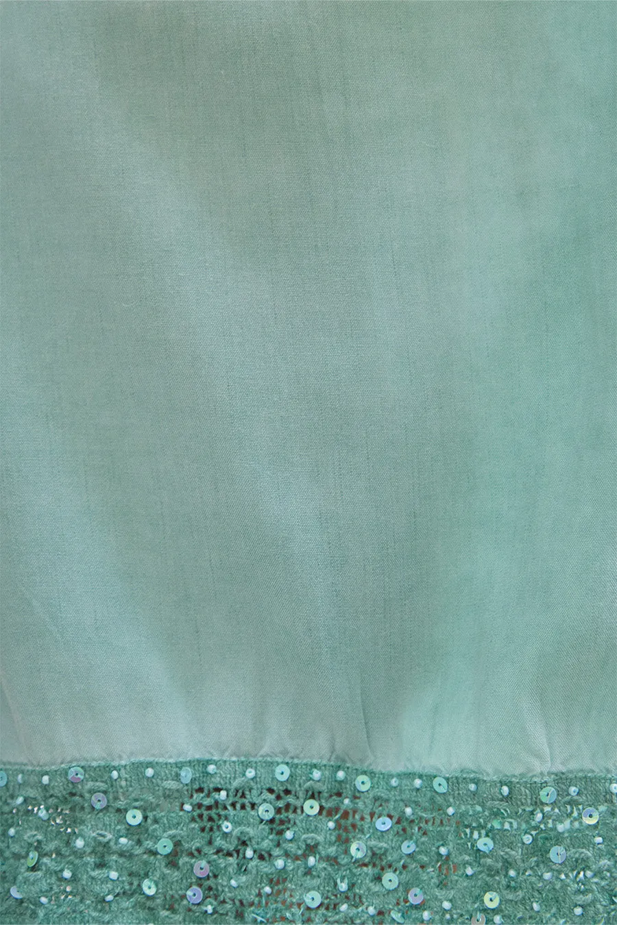 AZURE LONG SKIRT // PIGMENT COLOR WITH LAVISH LACE
