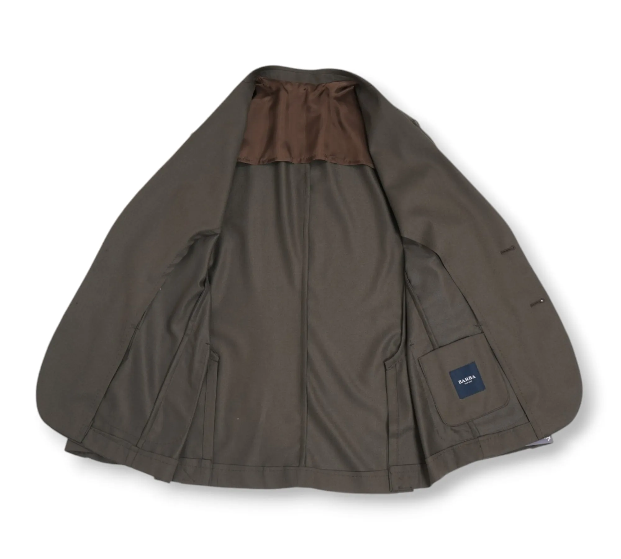 Barba Napoli - Dark Brown Unconstructed Sports Jacket 50