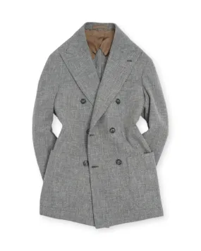 Barba Napoli - Grey Melange DB. Sports Jacket 48