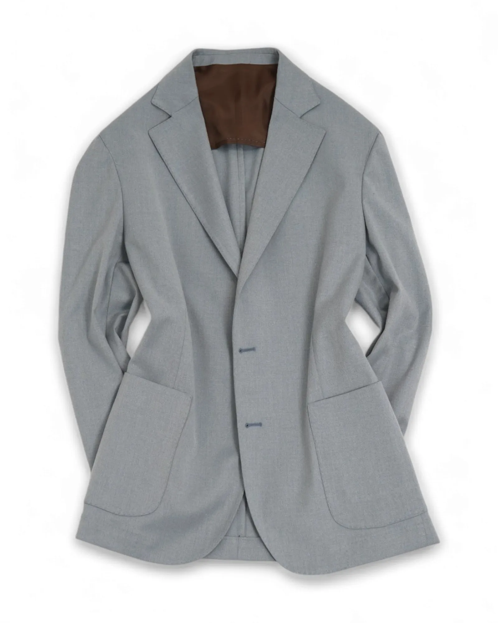 Barba Napoli - Pale Blue Unconstructed Sports Jacket 52