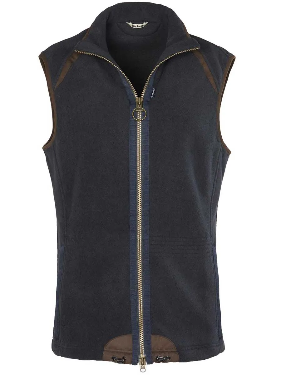BARBOUR Langdale Fleece Gilet - Mens - Navy