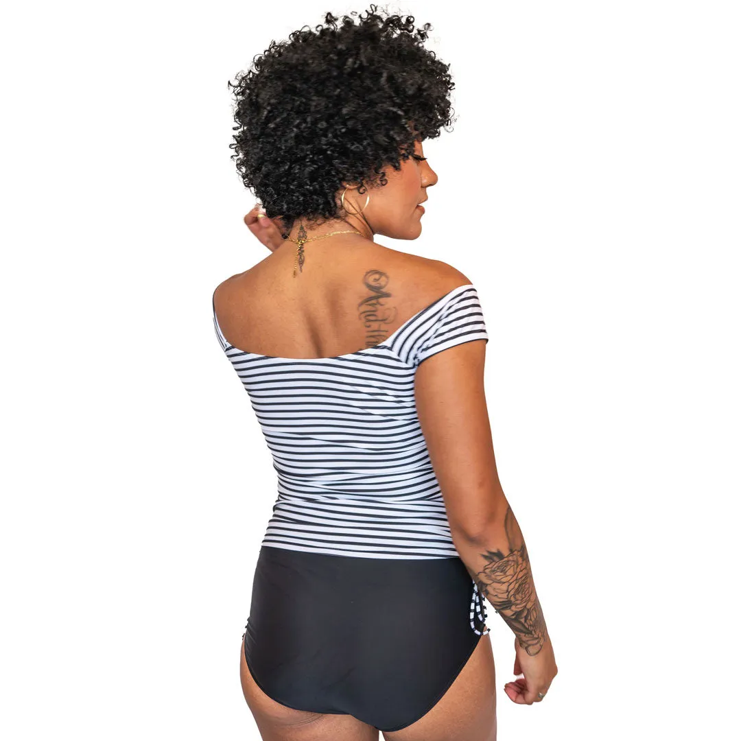 Bardot Long Tankini Top