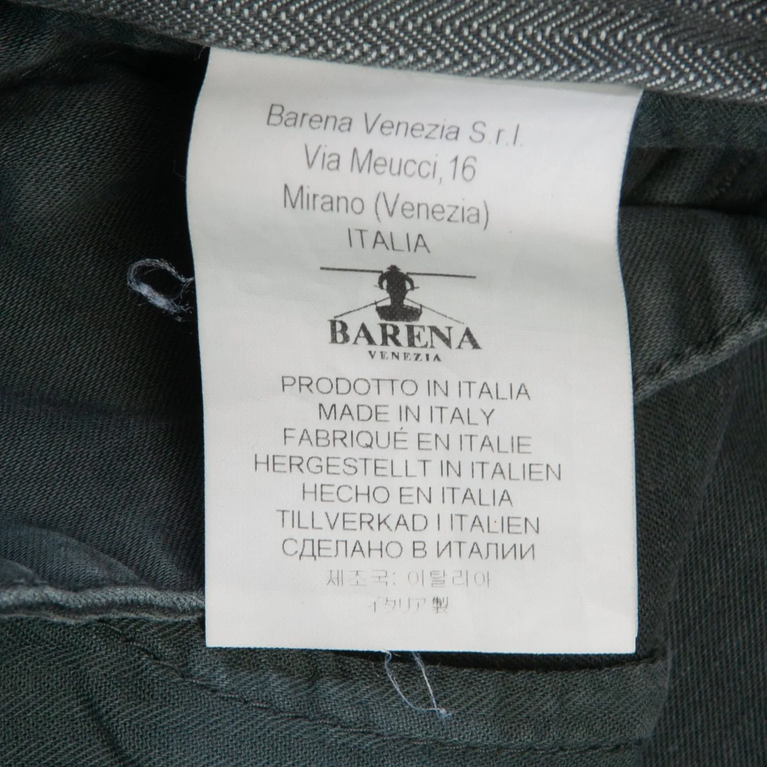 Barena Venezia Grey Chinos