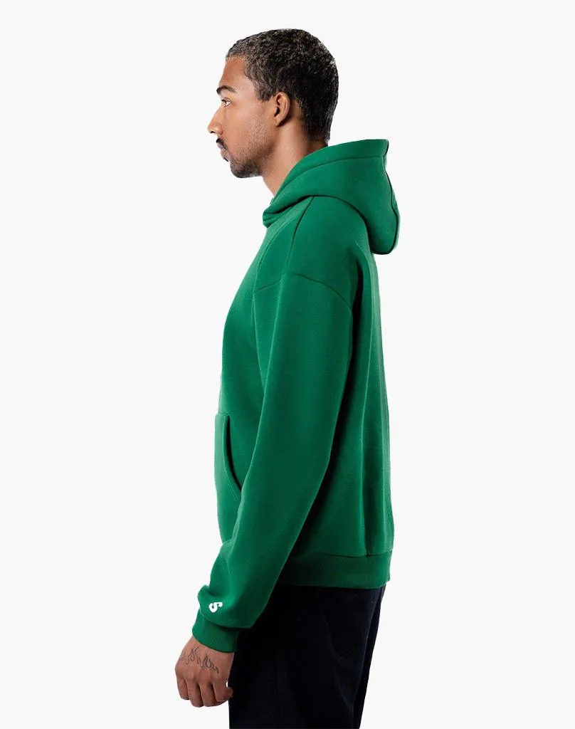 BASIC ZIP-HOODIE (WOOD GREEN)
