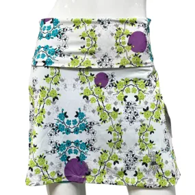 Blue Blossom Athletic Skirt
