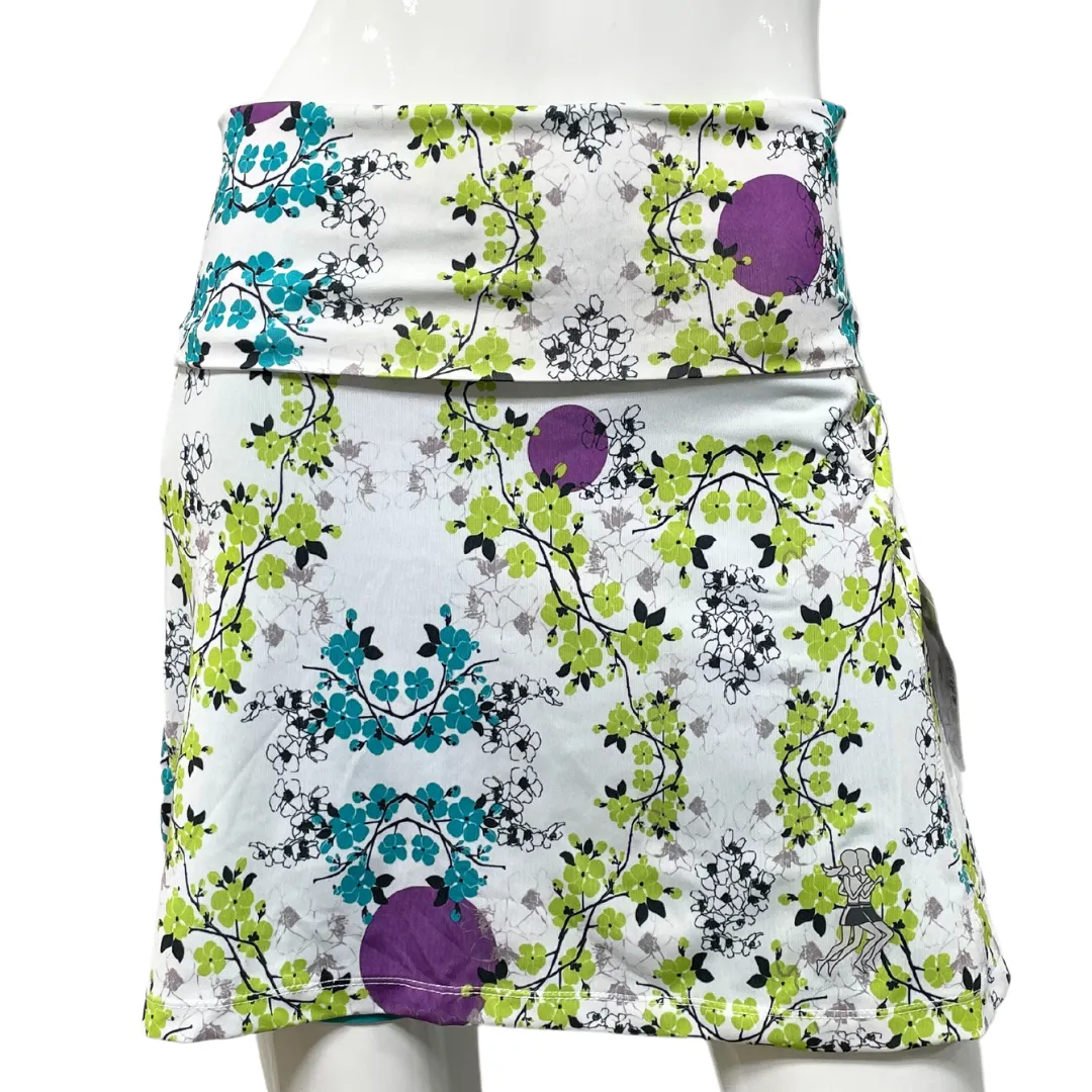 Blue Blossom Athletic Skirt