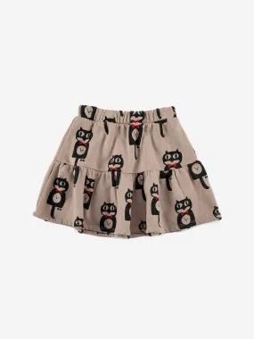 Bobo Choses Cat O'Clock AOP Skirt