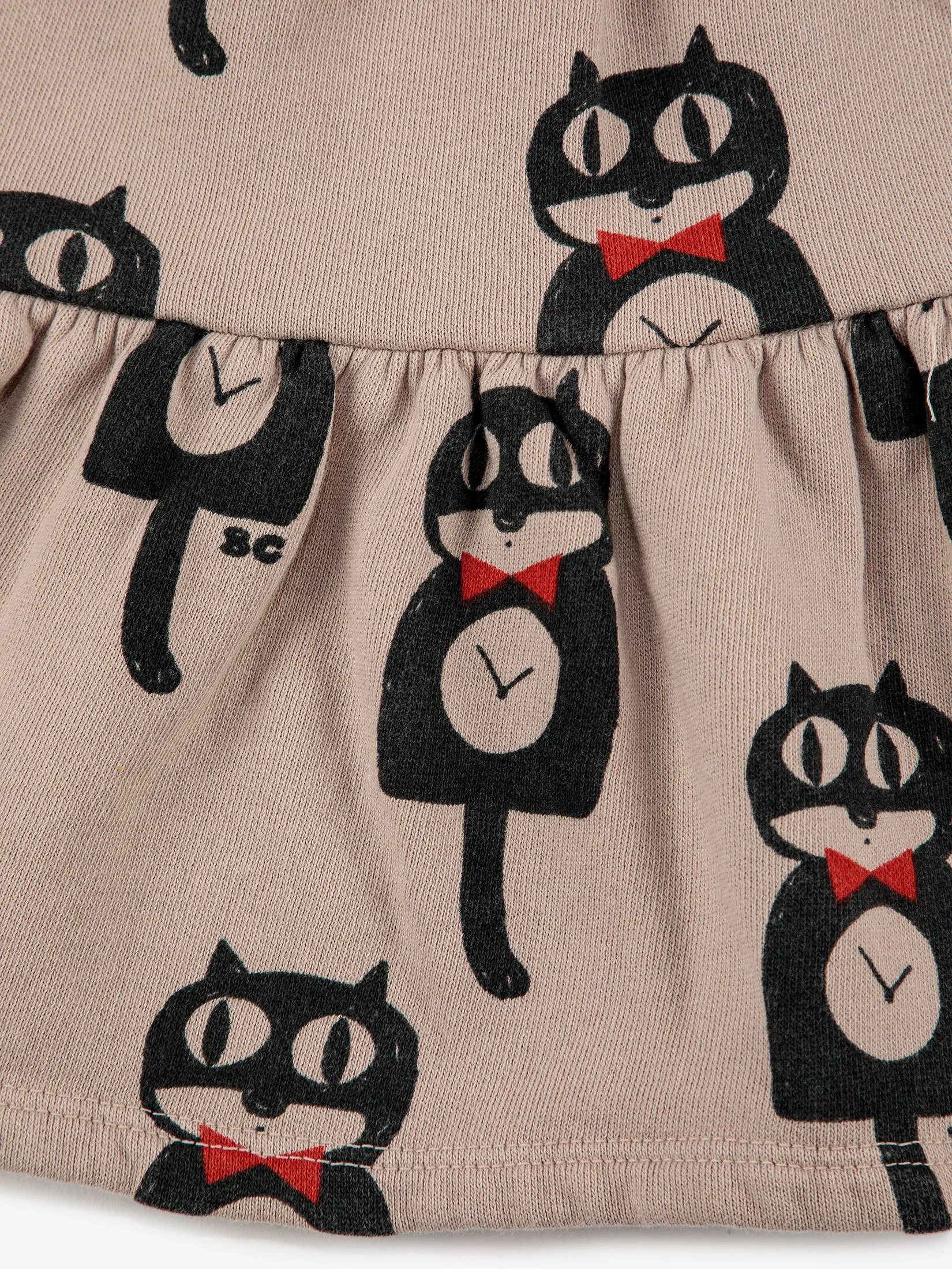 Bobo Choses Cat O'Clock AOP Skirt