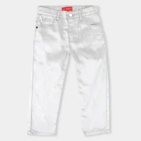 Boys Pant Cotton Basic - S.Grey