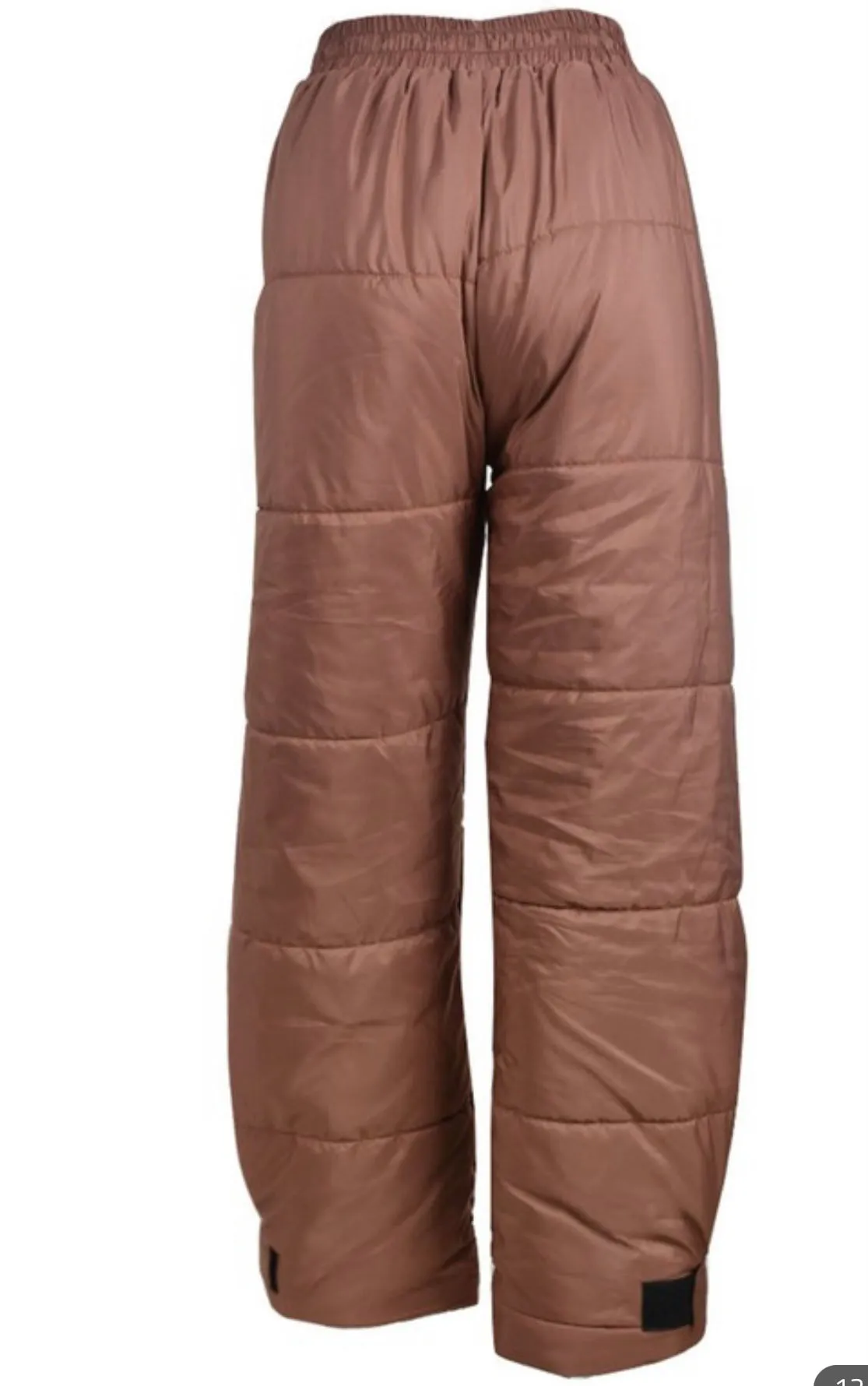 Bubble Bottom Pants (brown)