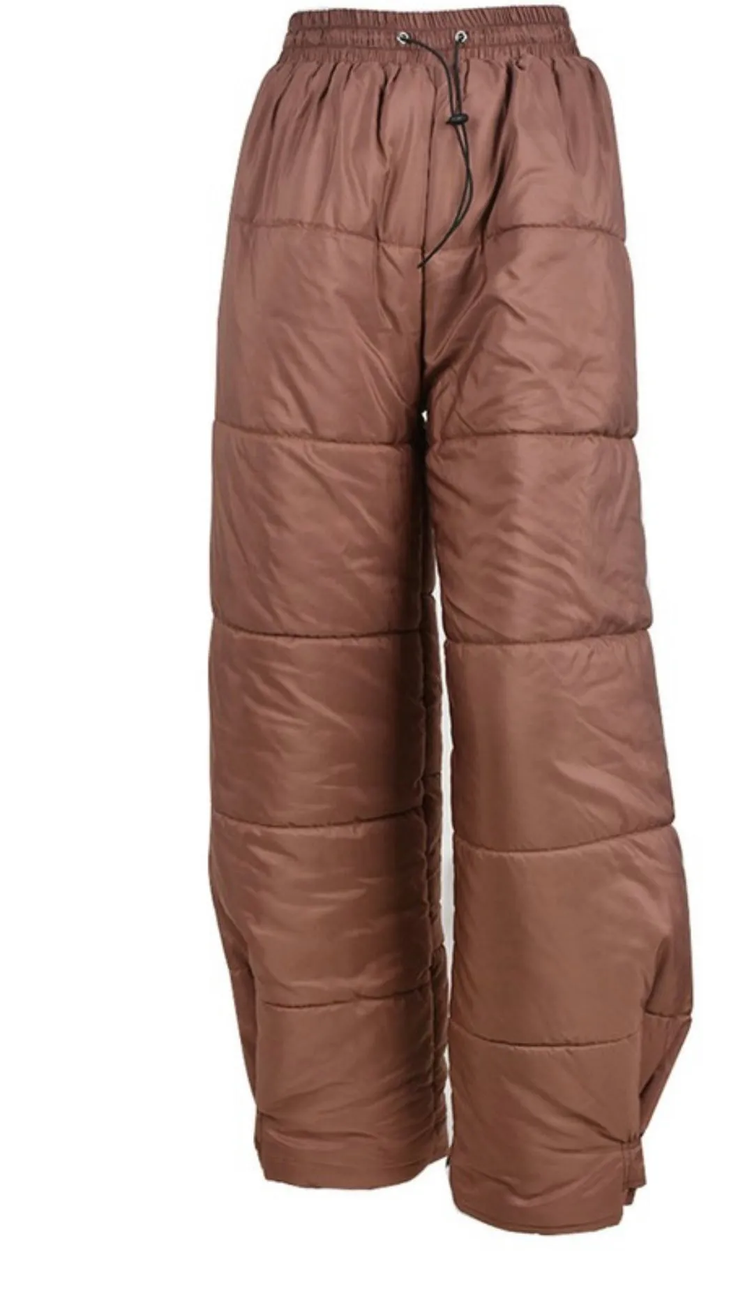 Bubble Bottom Pants (brown)