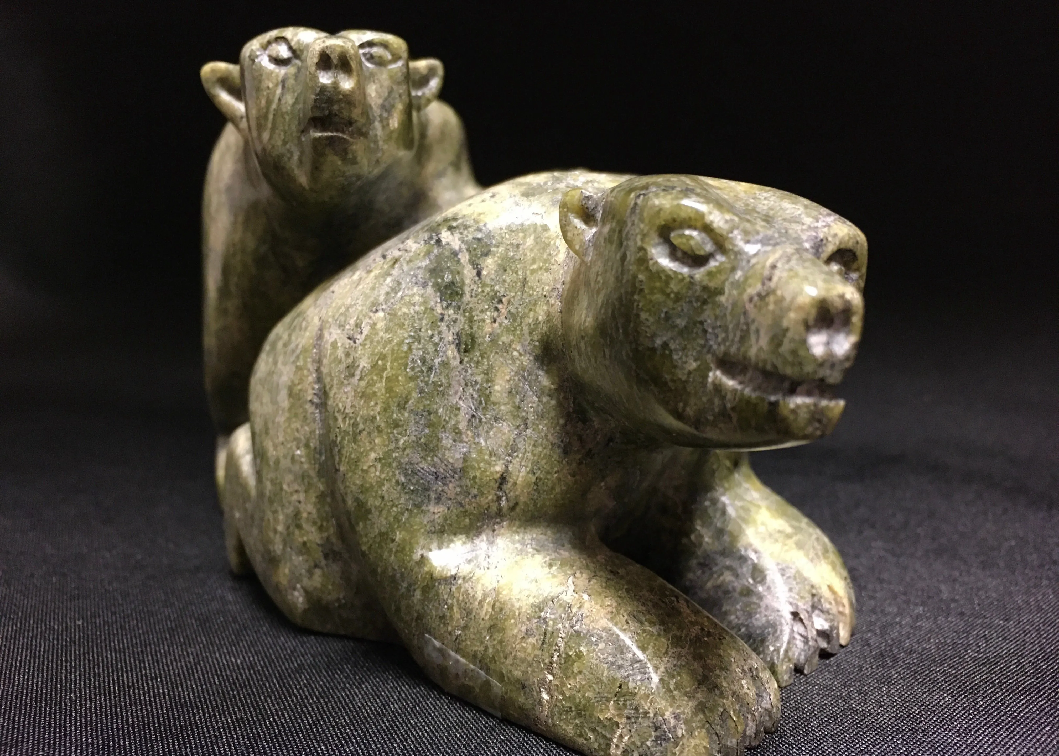 Buddies, by Mosesee Pootoogook, Cape Dorset