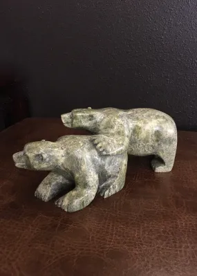 Buddies, by Mosesee Pootoogook, Cape Dorset