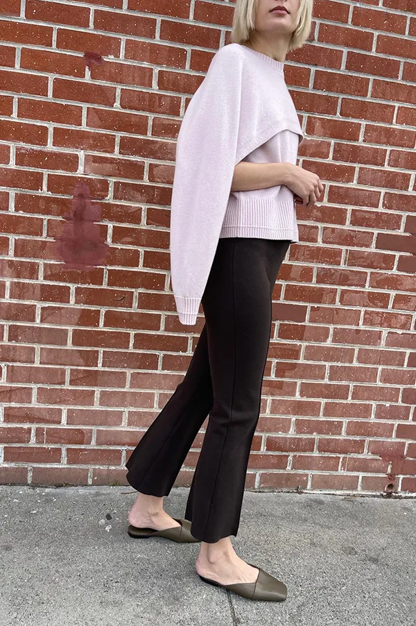 Cape Crew in Whisper Pink