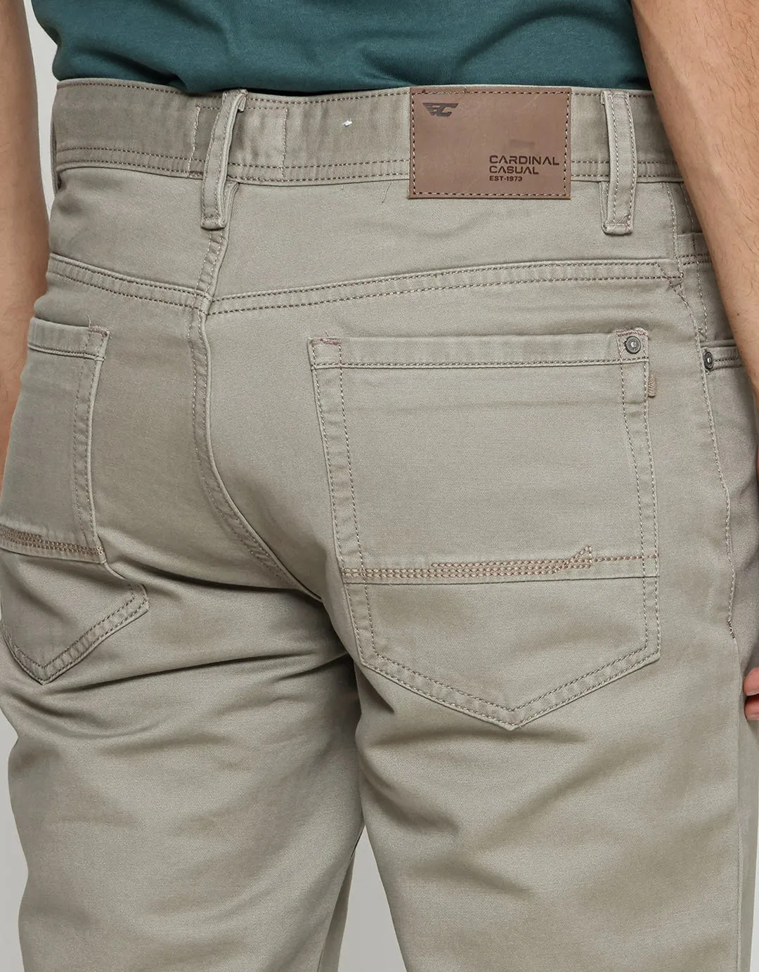 Cardinal Casual Celana Panjang Chinos Basic Pria