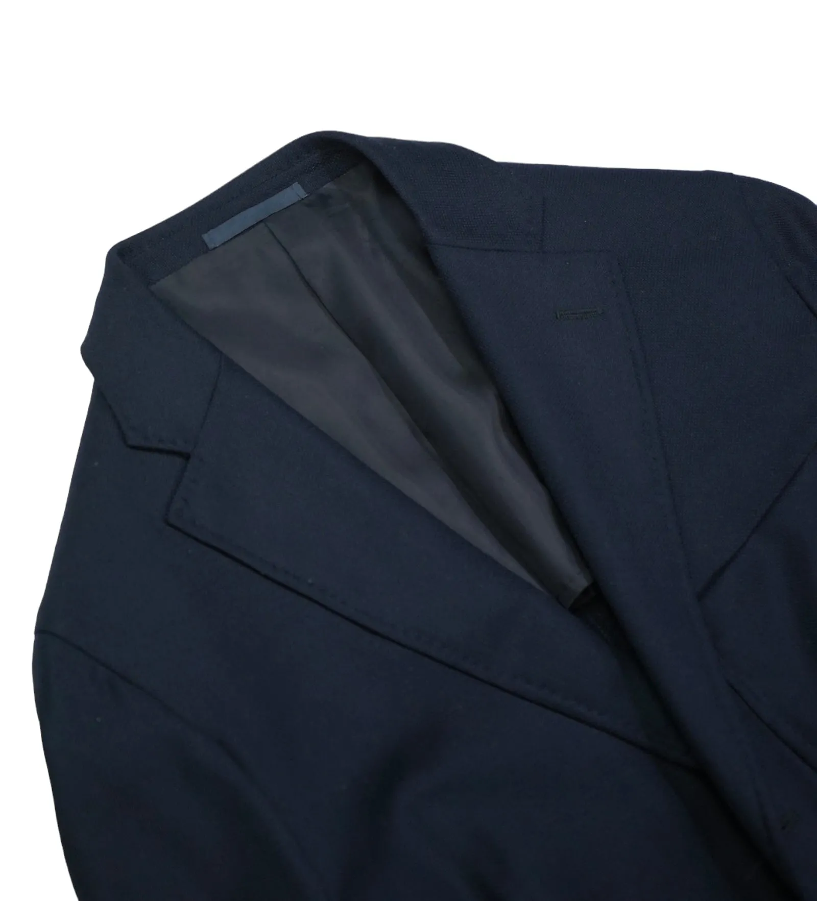 Caruso for Gabucci - Navy Loro Piana Super 130's Wool Sports jacket 56