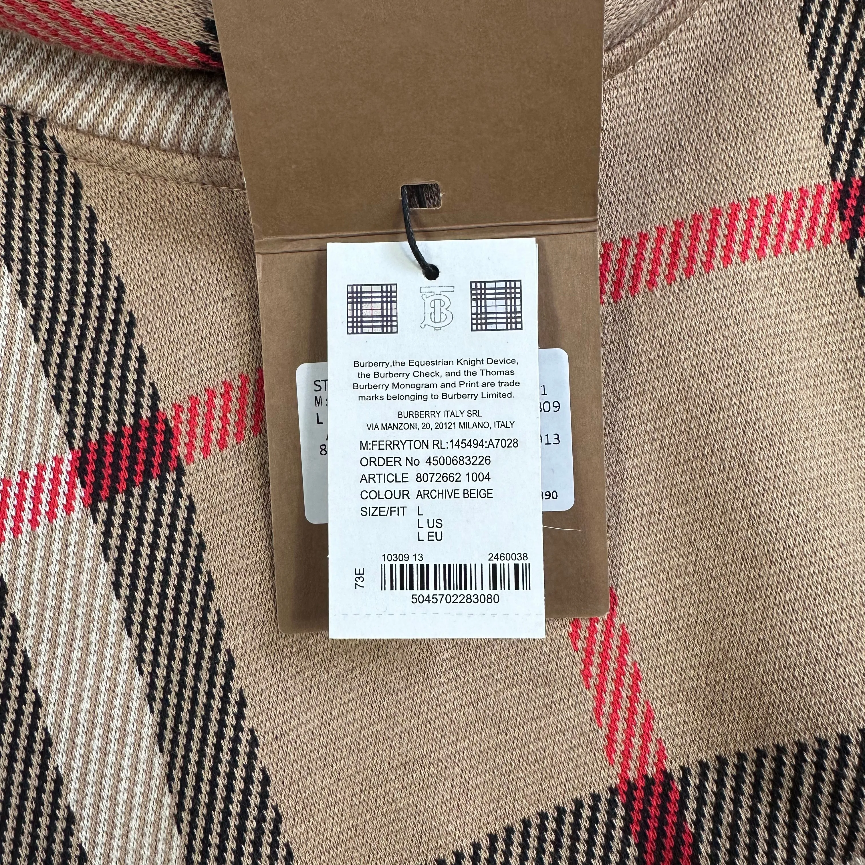 Checked Hoodie