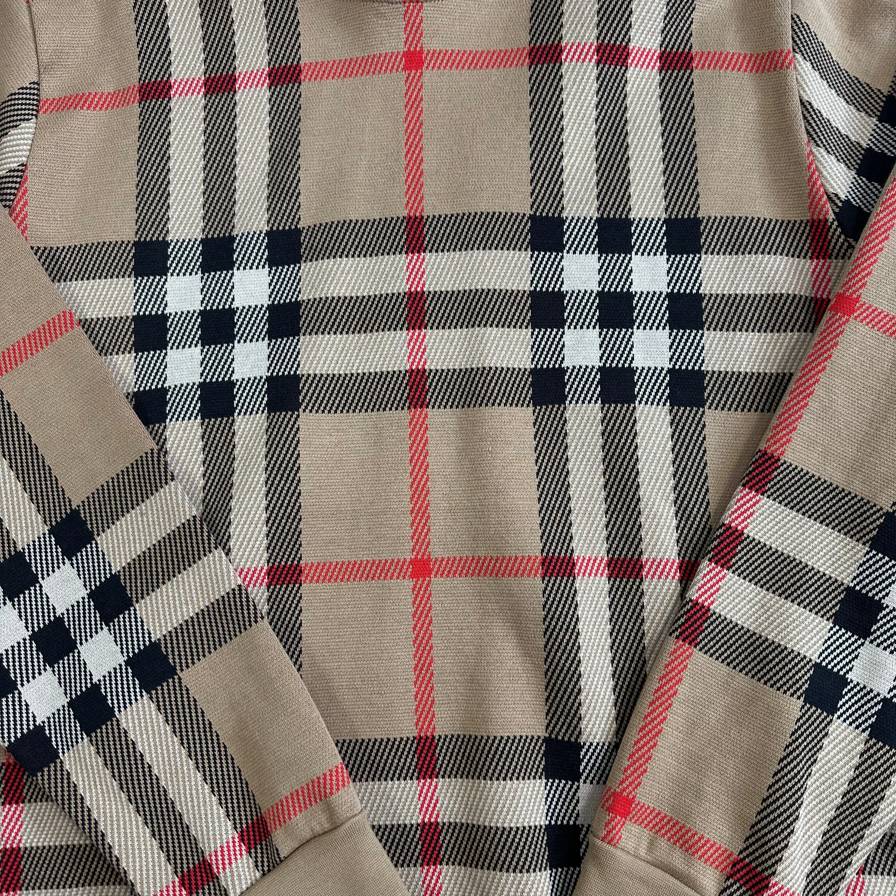 Checked Hoodie