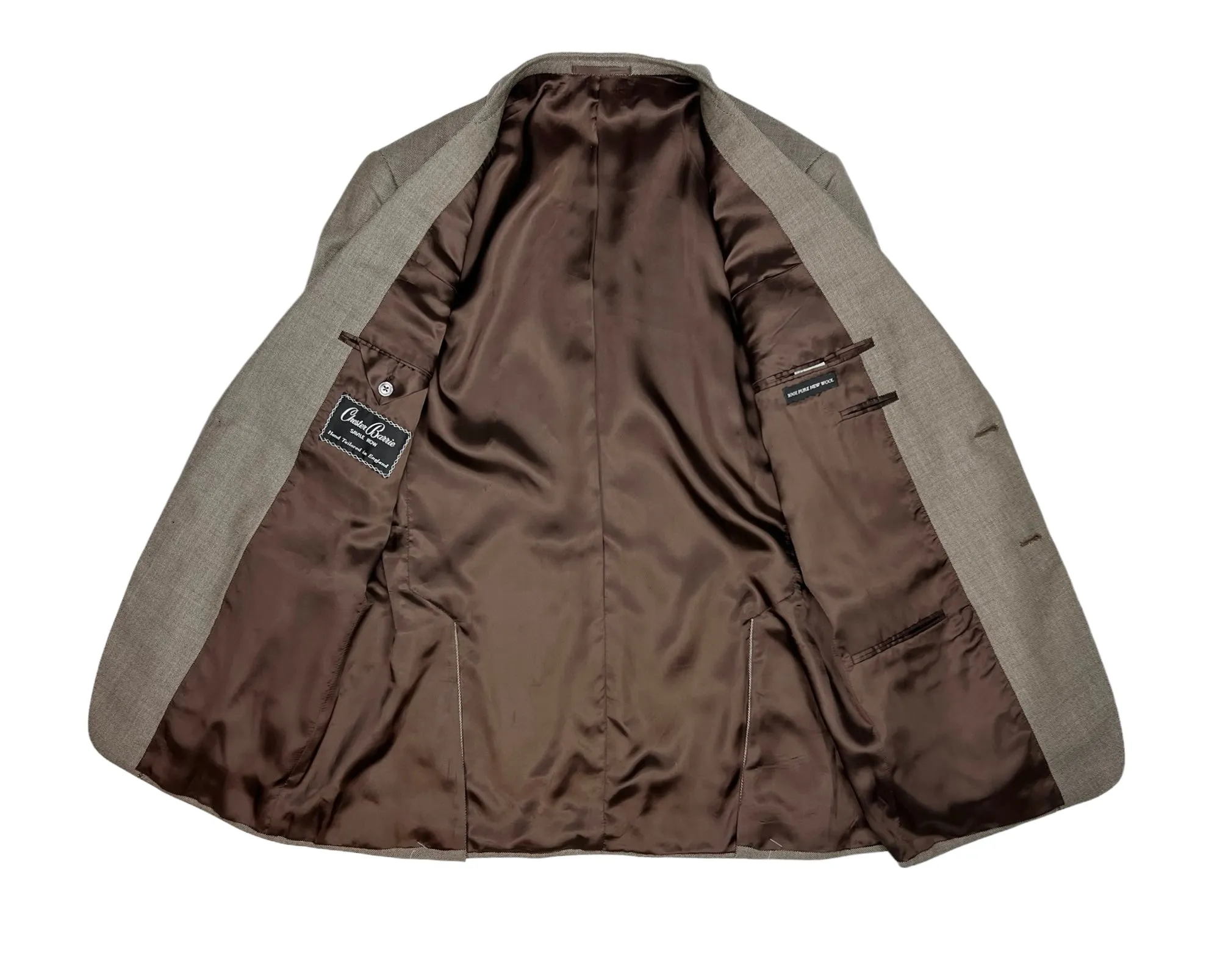 Chester Barrie, Savile Row - Brown Wool Sports Jacket 50