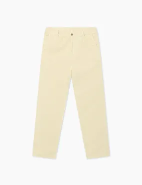 CLAY PANTS - CREAM CORDUROY