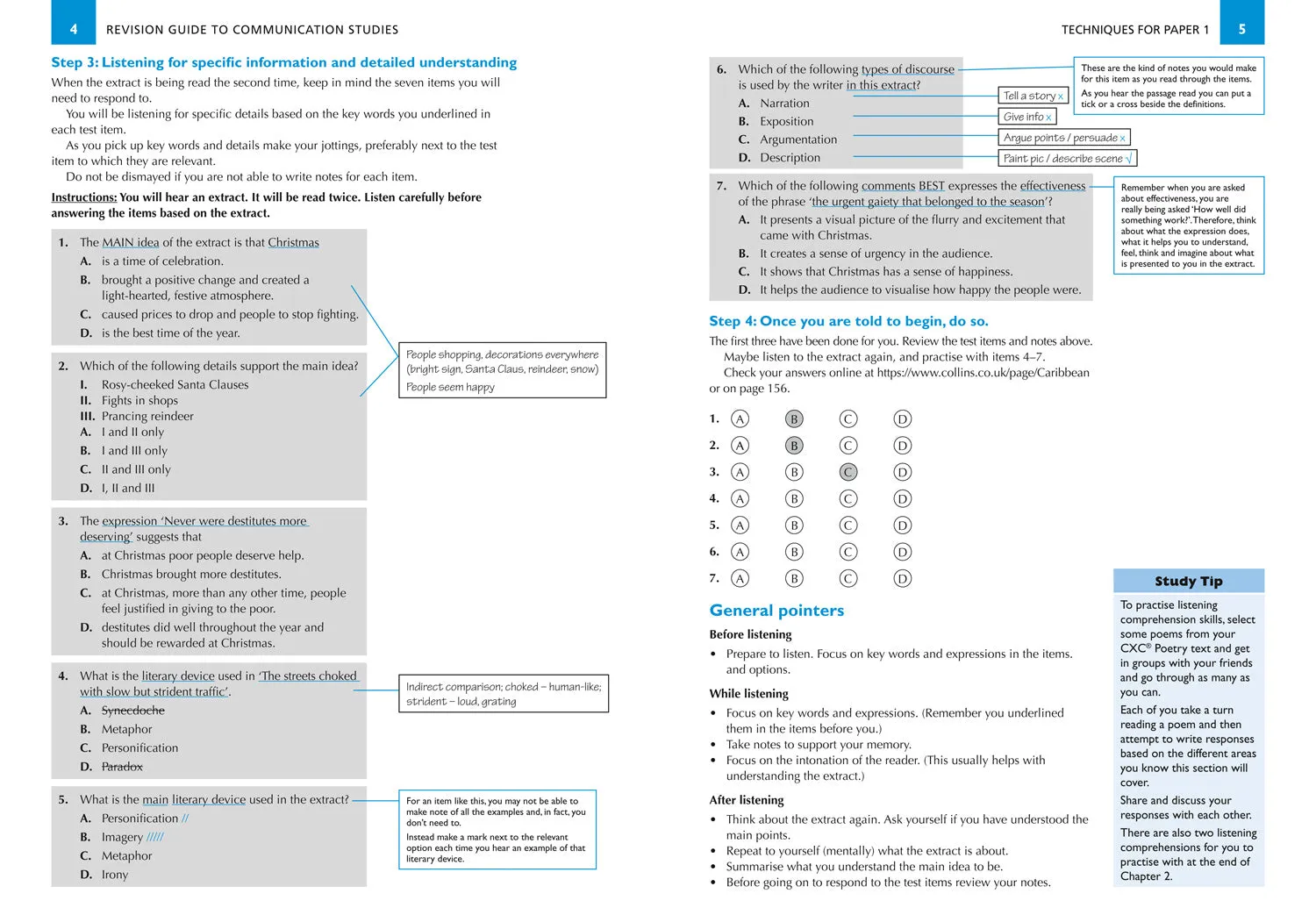 Collins CAPE Communication Studies - CAPE Communication Studies Revision Guide