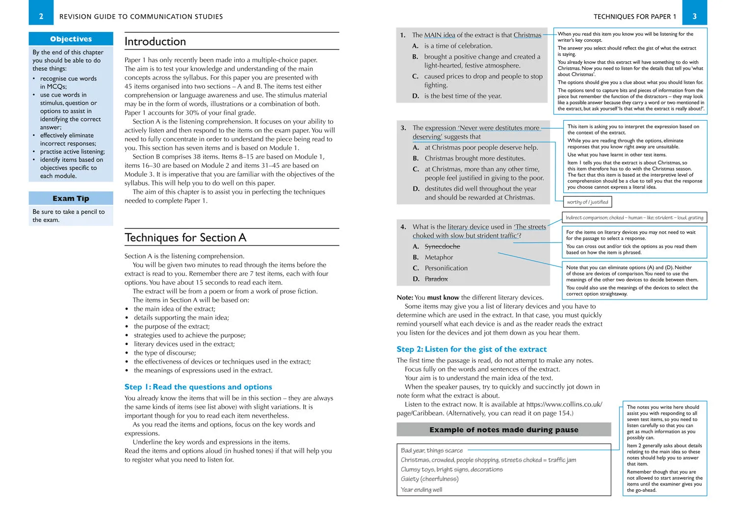 Collins CAPE Communication Studies - CAPE Communication Studies Revision Guide