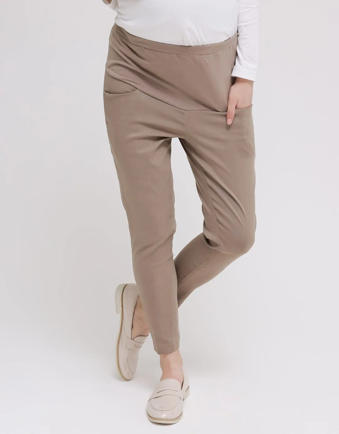 Connexion Mom Cotton Stretch Fit Celana Panjang Wanita