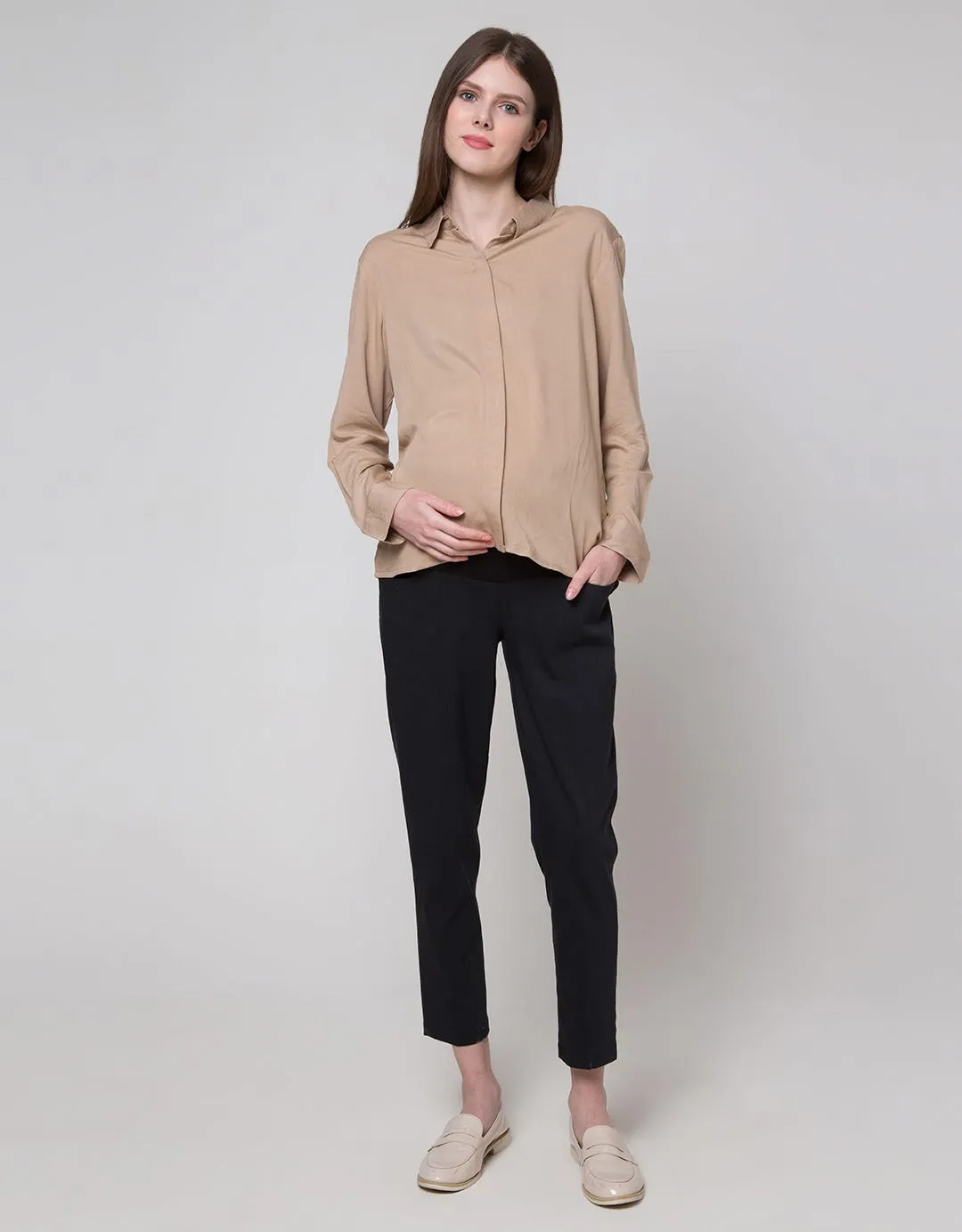 Connexion Mom Cotton Stretch Fit Celana Panjang Wanita