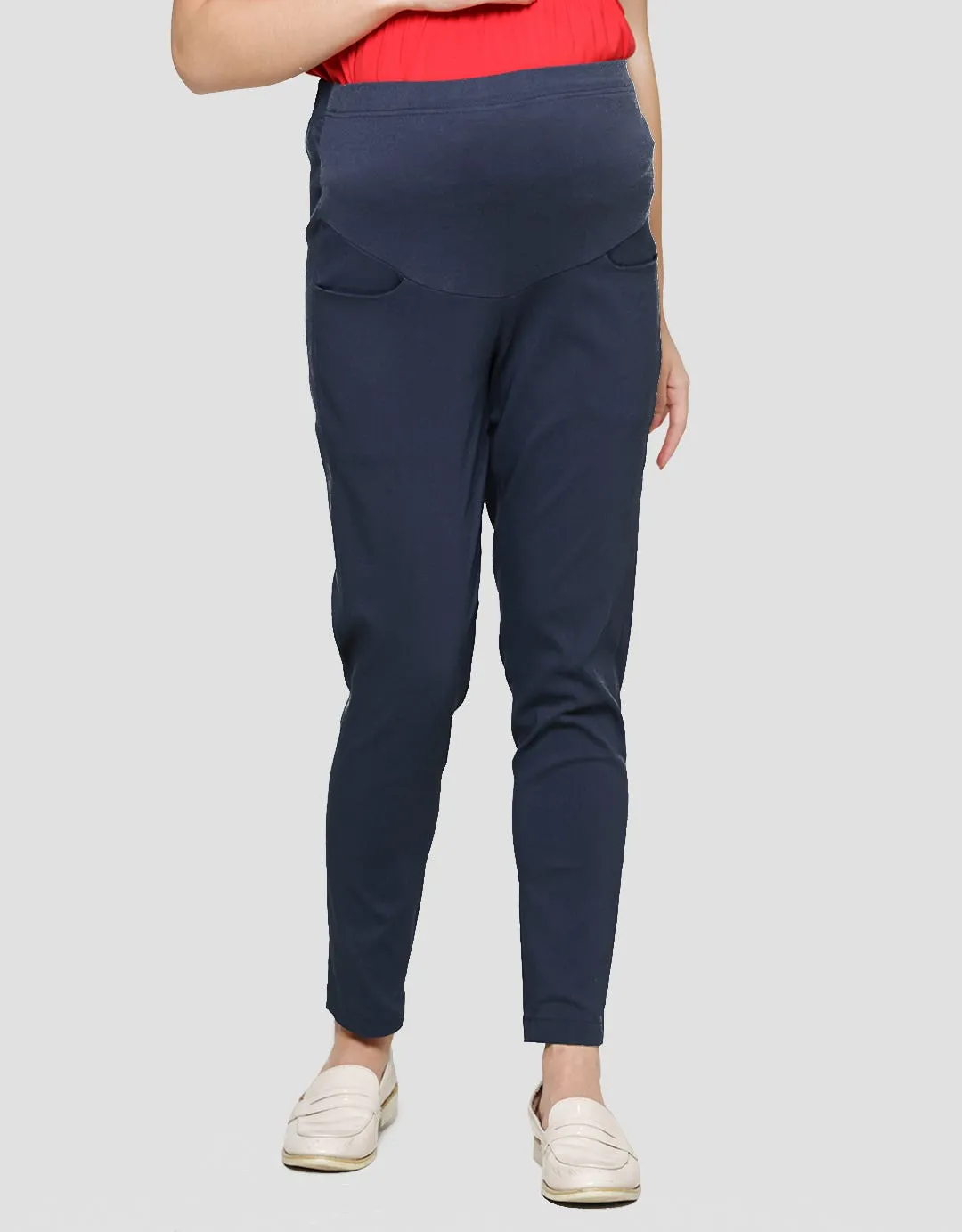 Connexion Mom Cotton Stretch Fit Celana Panjang Wanita