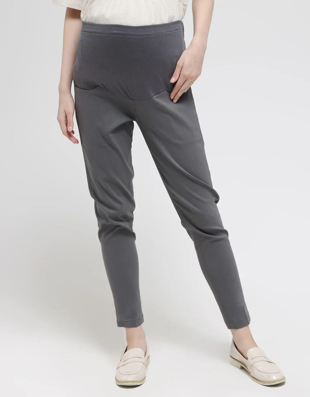 Connexion Mom Cotton Stretch Fit Celana Panjang Wanita