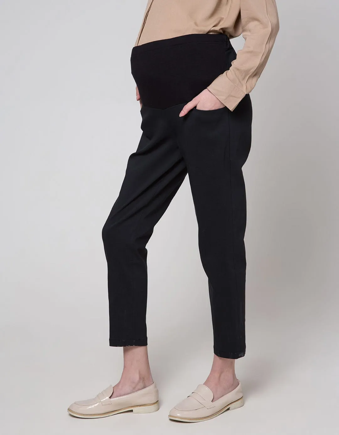 Connexion Mom Cotton Stretch Fit Celana Panjang Wanita