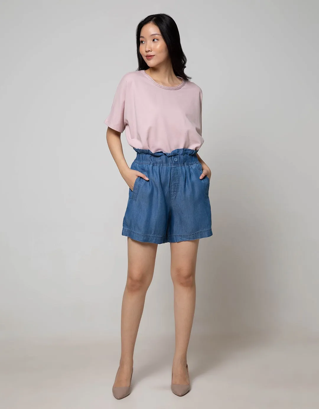 Connexion Short Pants Tencel Wrap 2 Kantung Bobok