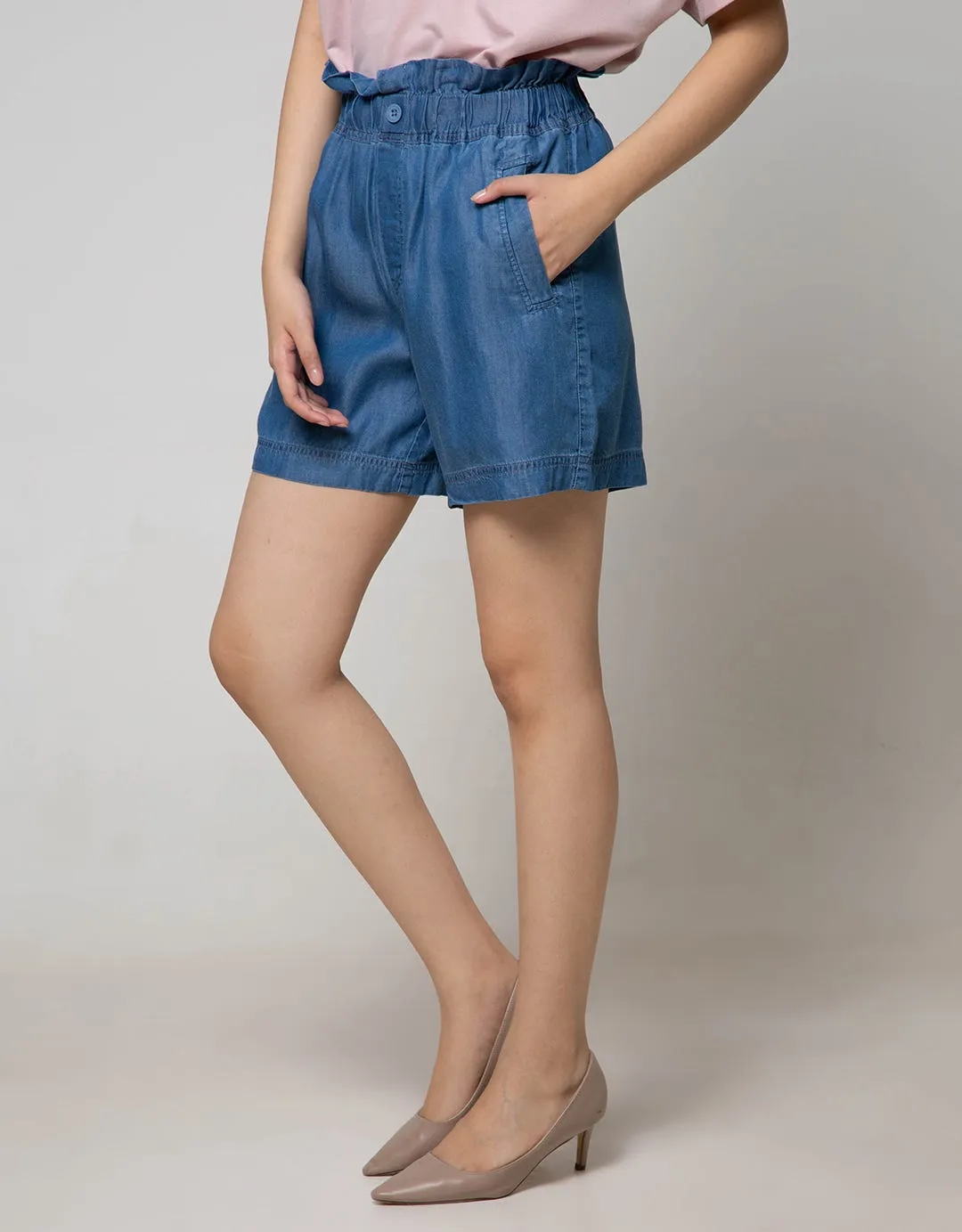 Connexion Short Pants Tencel Wrap 2 Kantung Bobok